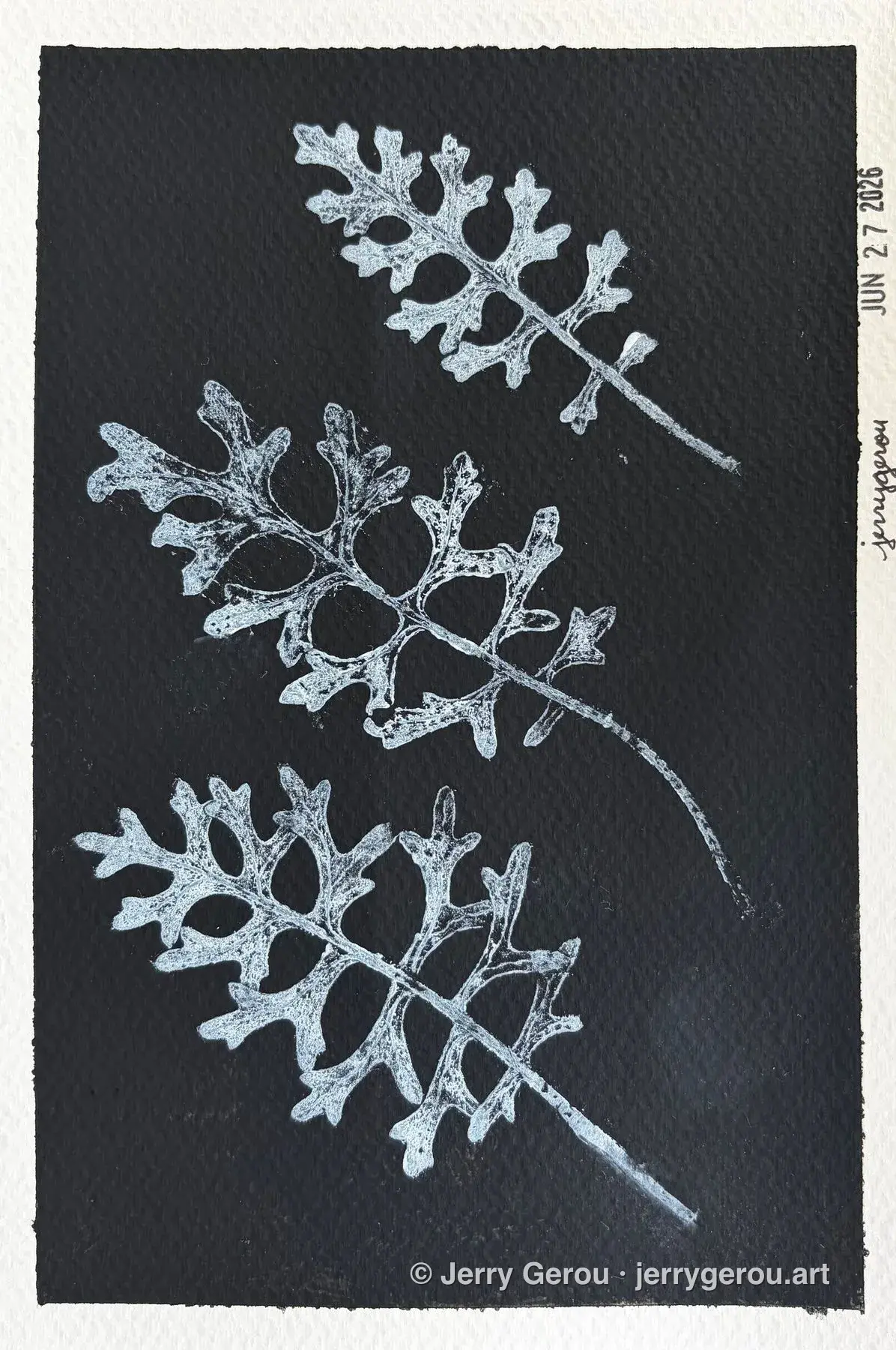 Leaf No. 2, Monoprint