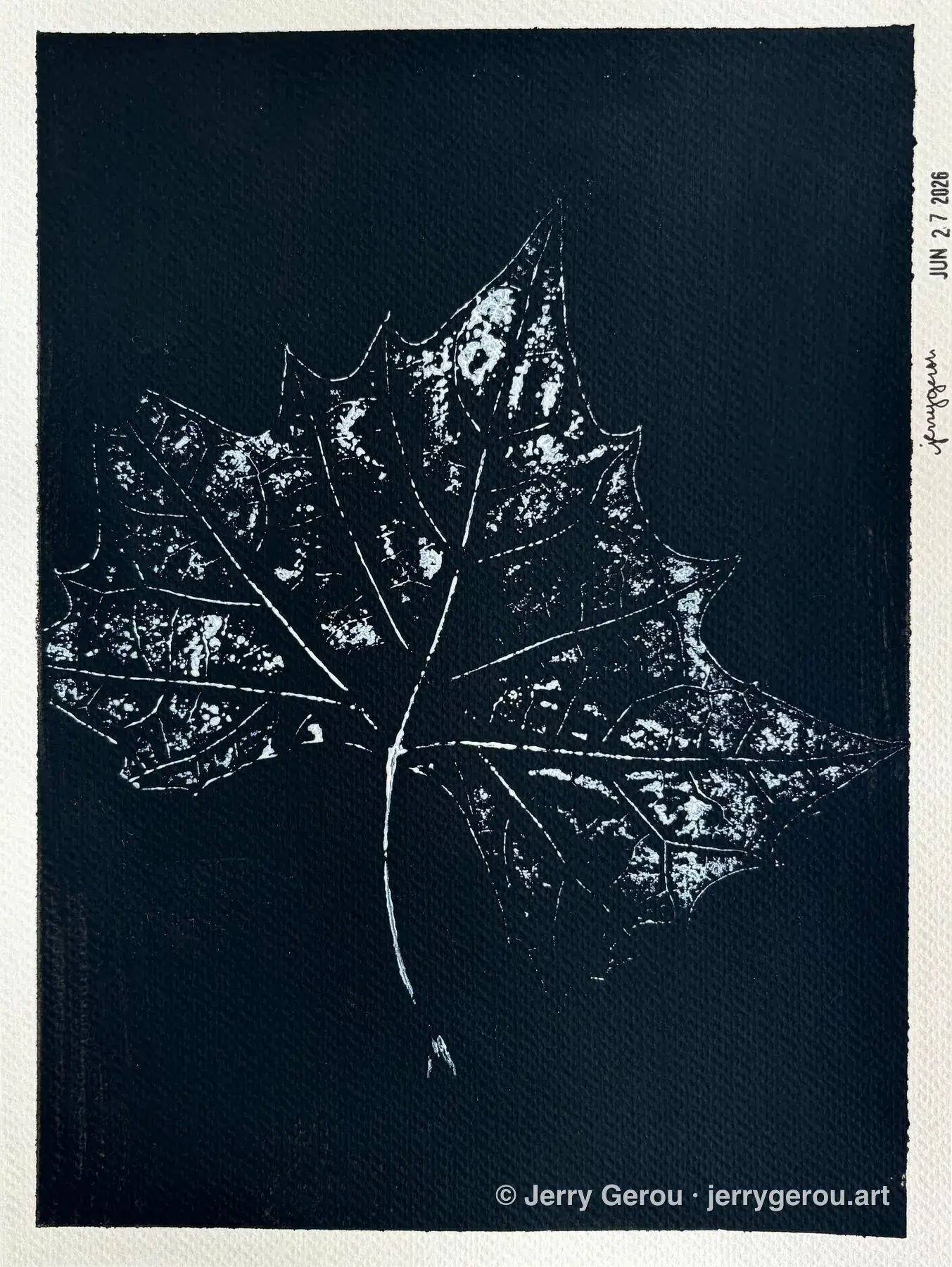Leaf No. 3, Monoprint