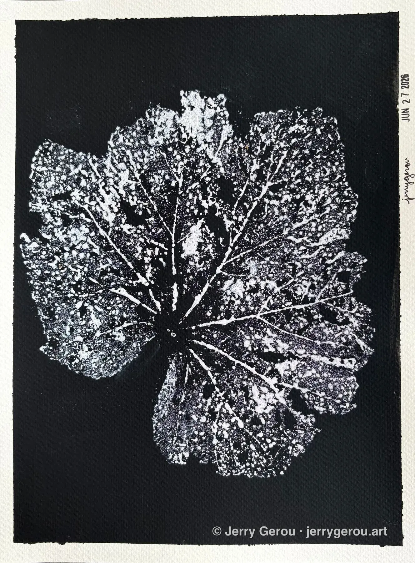 Leaf No. 4, Monoprint