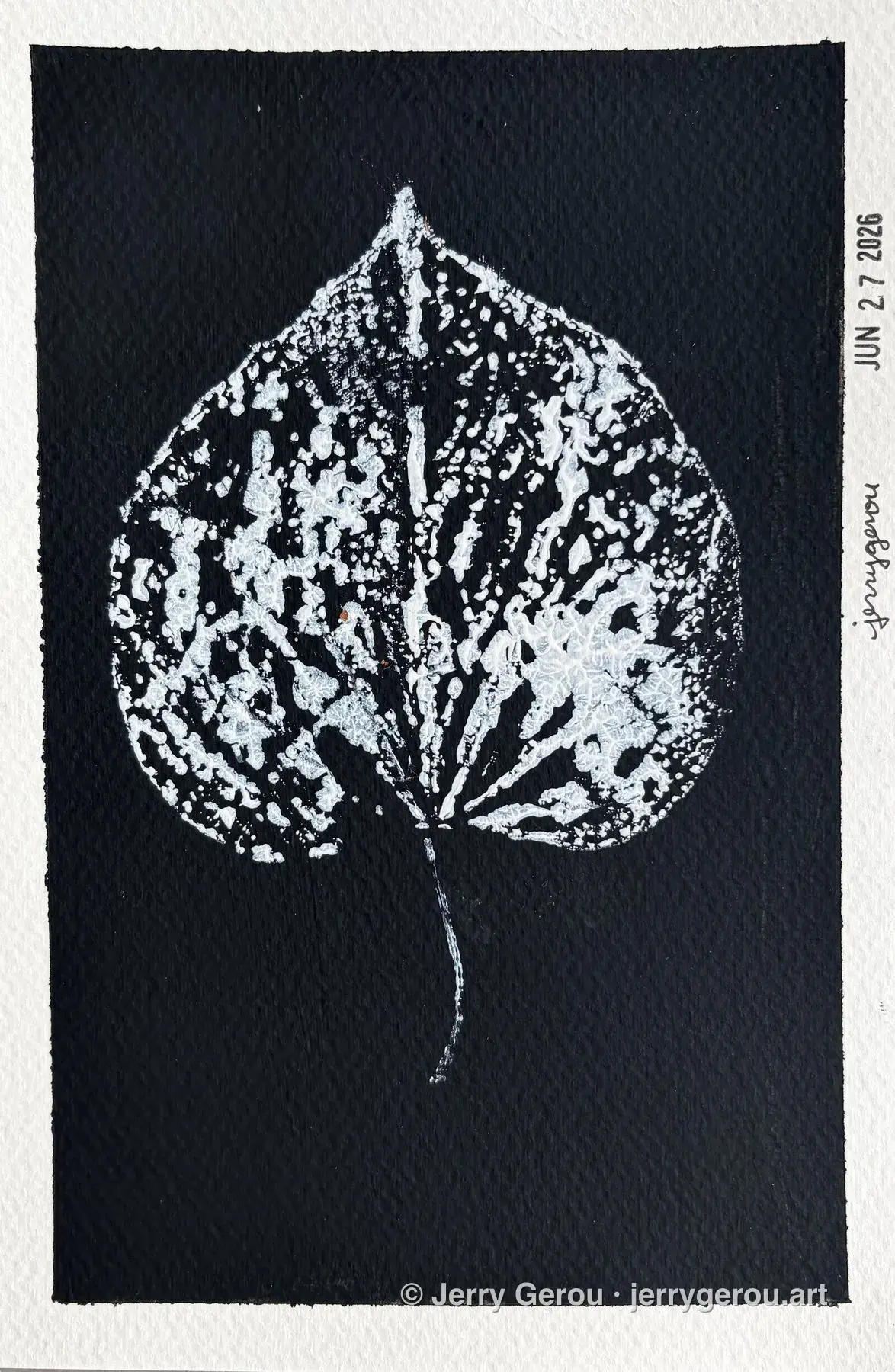 Leaf No. 6, Monoprint