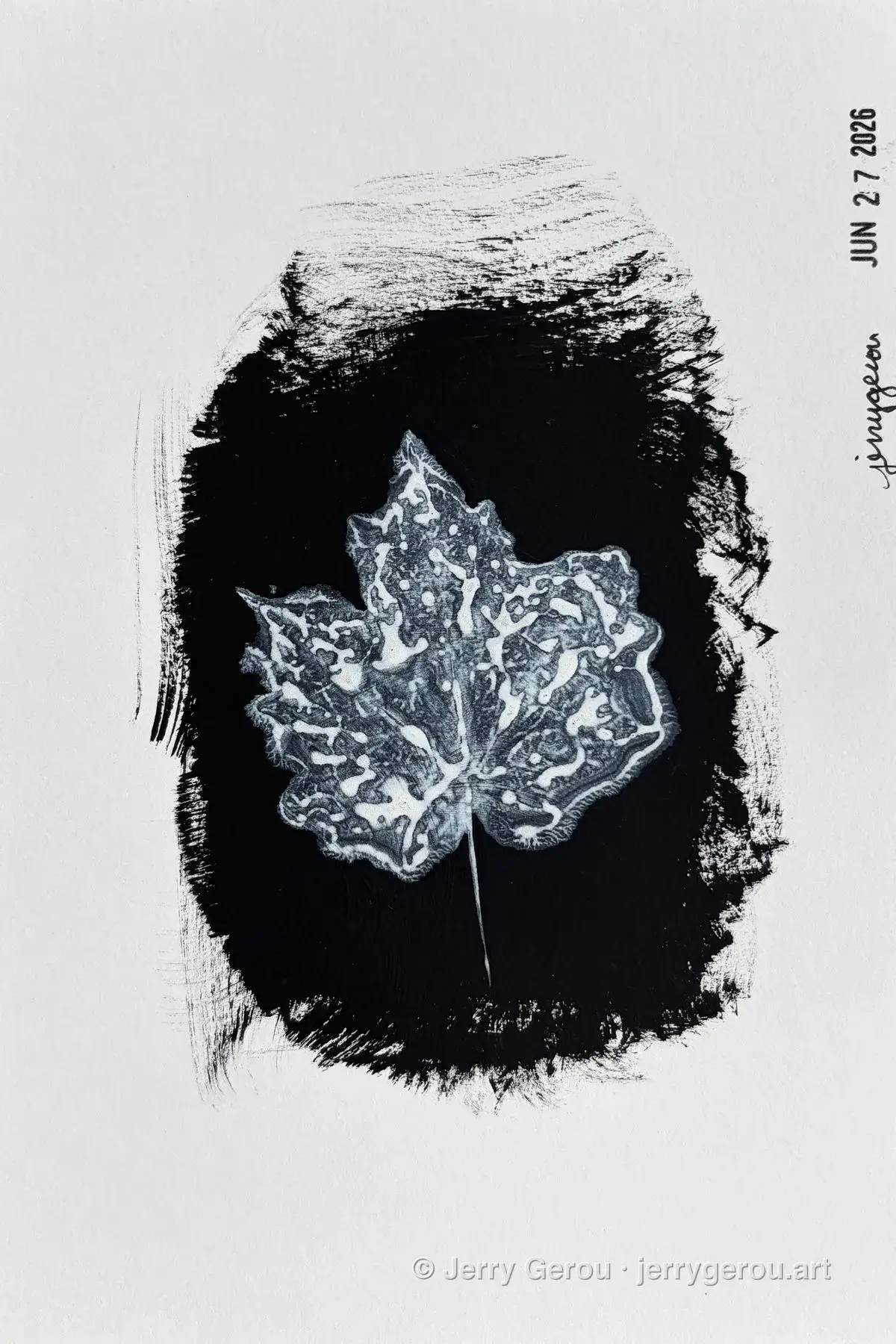 Leaf No. 8, Monoprint